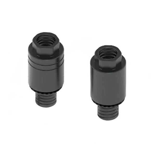 Rizoma Rearview Mirror Support RZ0891 Rearview Mirror Adapter - BlackRef: rz0891 / bs826b