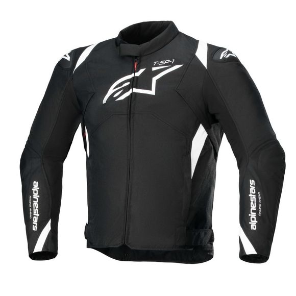 Alpinestars T-SP 1 V2 WATERPROOF Motorcycle Jacket - Black / WhiteRef: AP3260