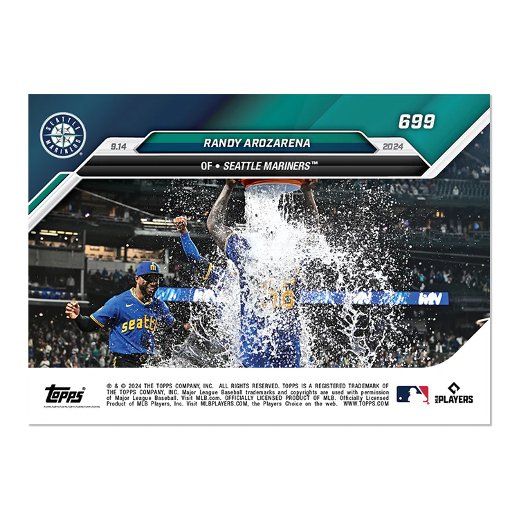 Randy Arozarena - 2024 MLB TOPPS NOW® Card 699