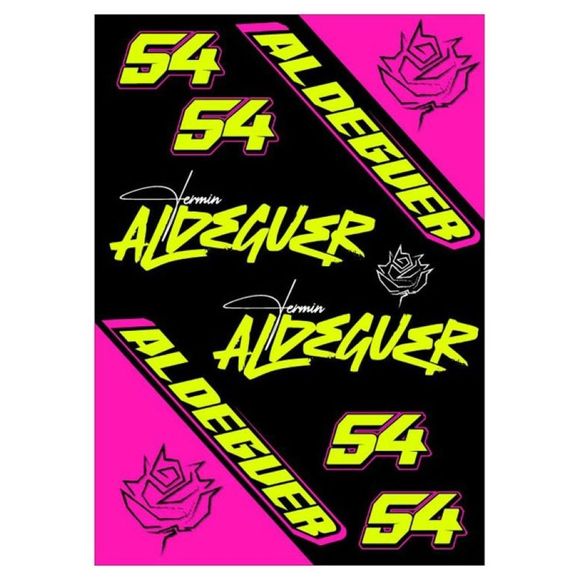 Stickers Ixon ALDEGUER 25 - Noir / RoseRef : IX2304 / 927305031-1056-U