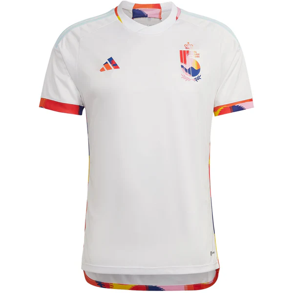 Belgium Away Jersey 22/23 (White/Multi)
