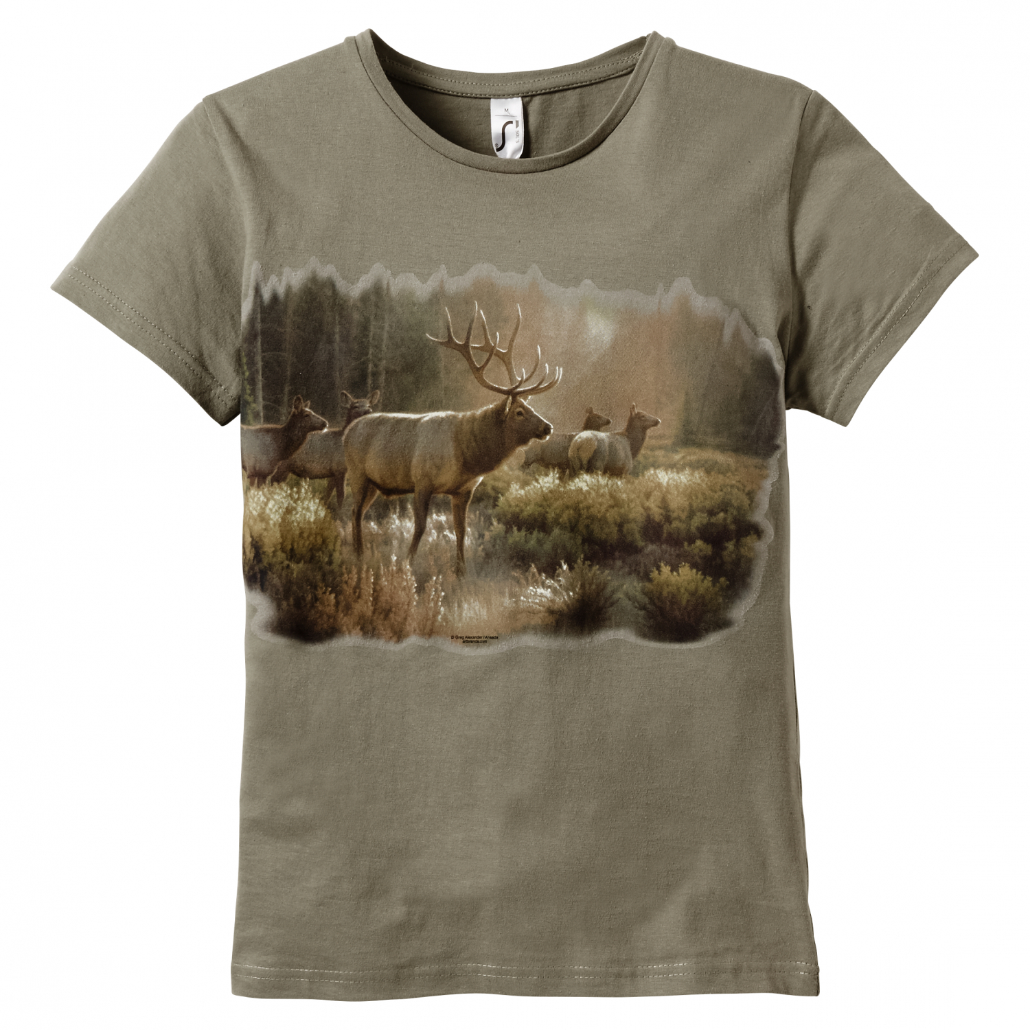 T-Shirt ‘Rotwild’ Women (Olive)