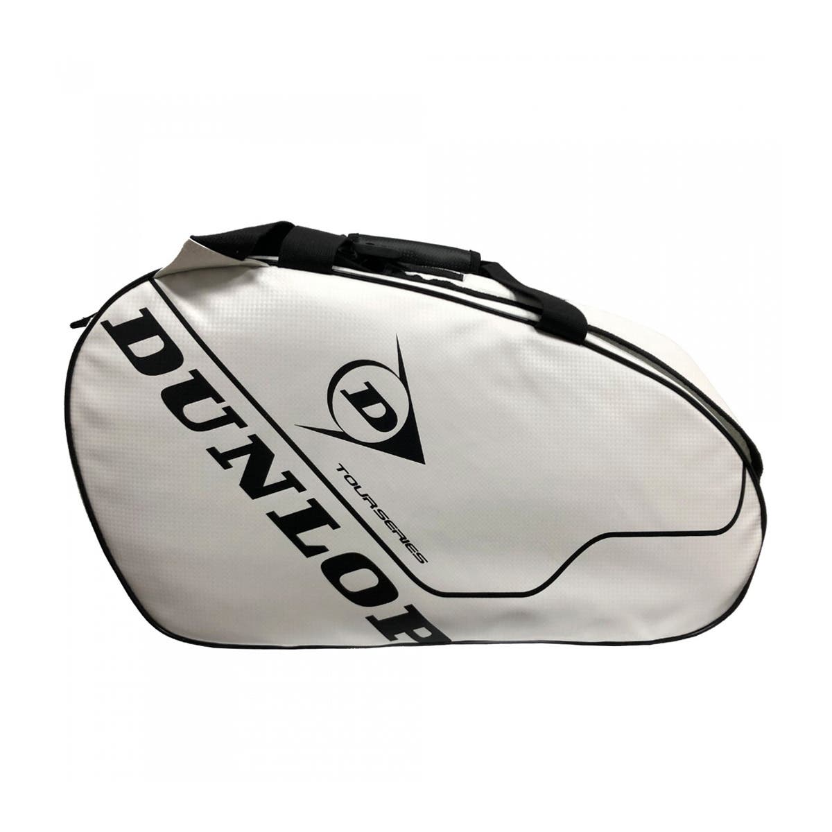 DUNLOP TOUR INTRO LT WHITE AND BLACK PADEL BAG