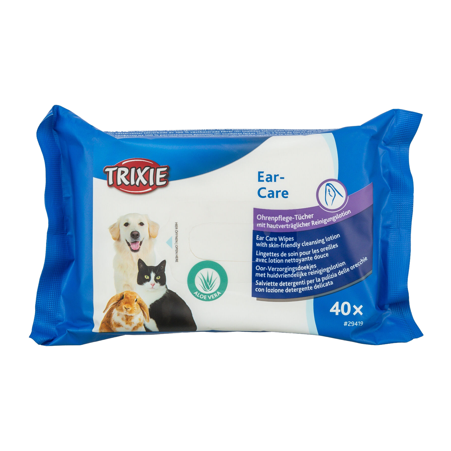 Trixie Ear Cleaning Wipes - 40 st.