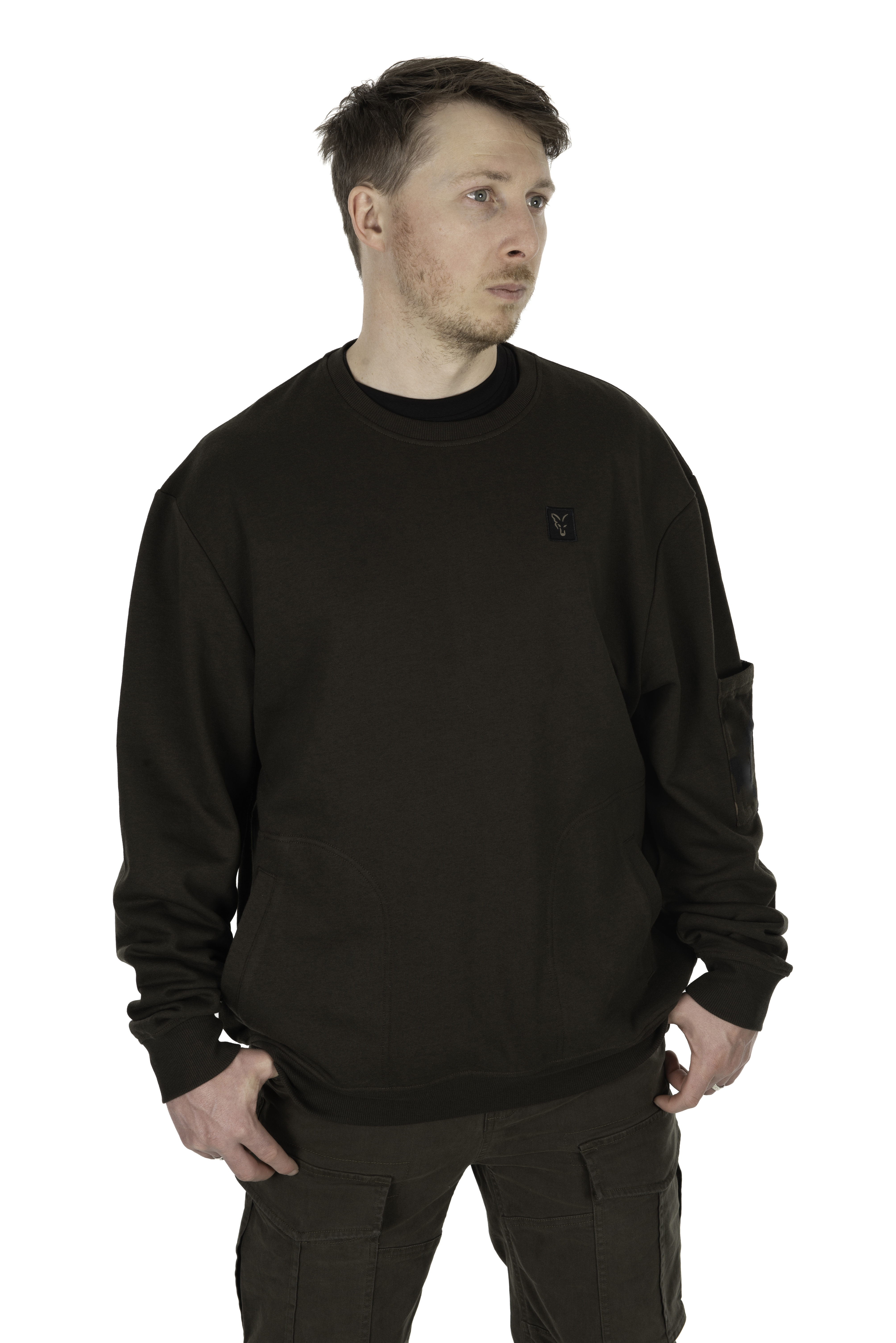 Fox LW Khaki Pullover