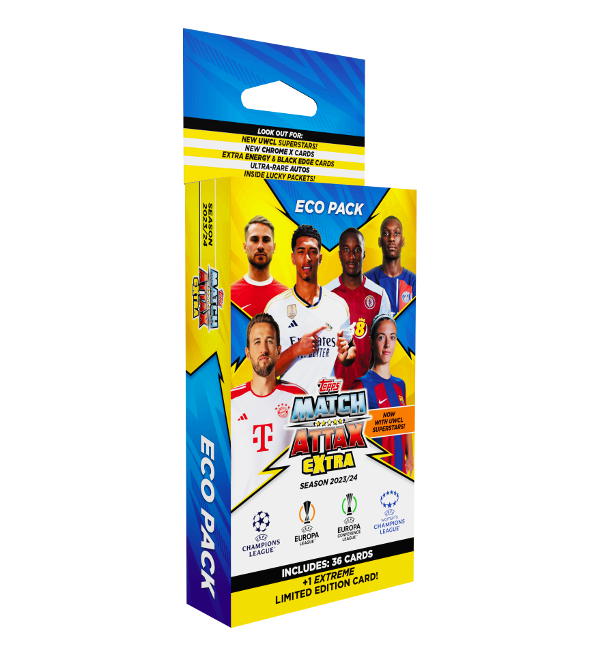 Topps Champions League Match Attax EXTRA 2023/24 - Eco Pack Case