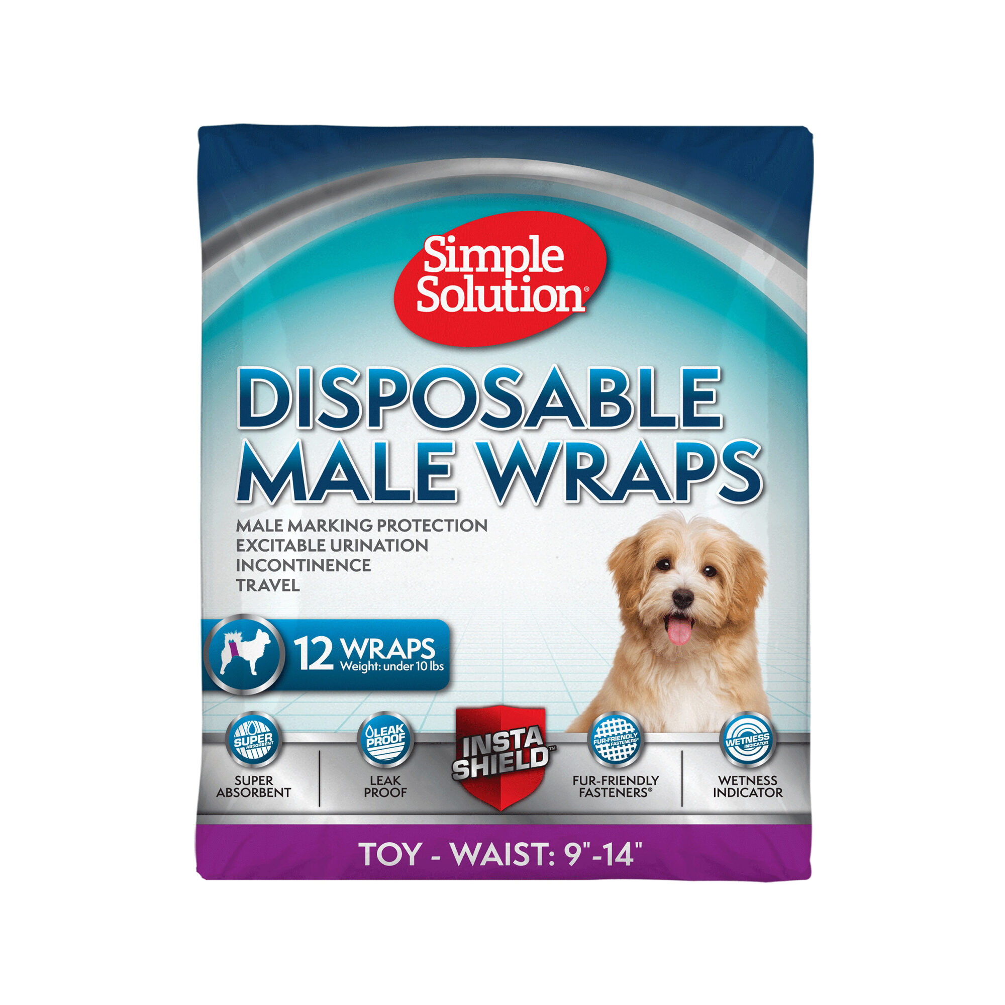 Simple Solution - Disposable Urination Tape Male - XS - 12 pieces