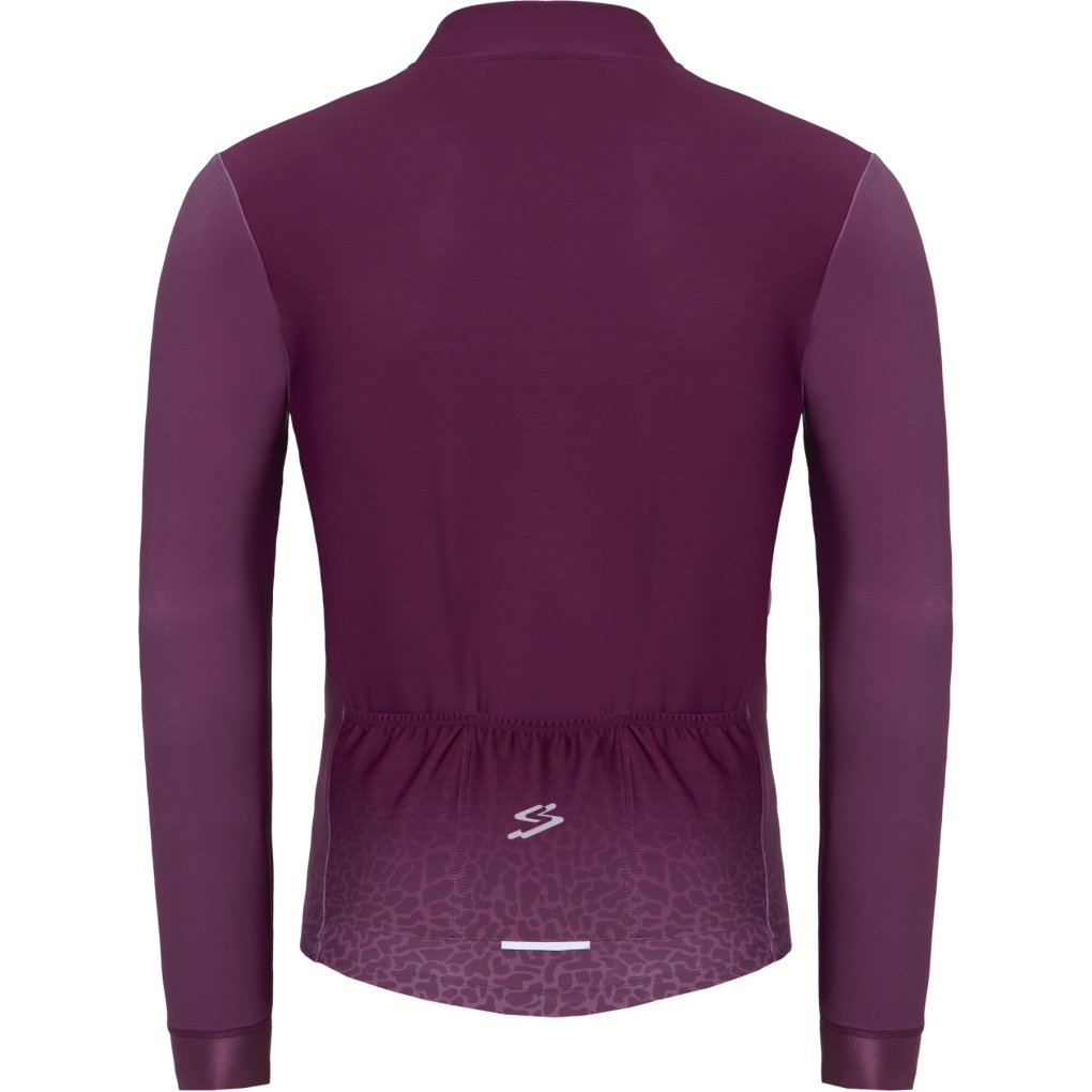 Spiuk PRIMITIVE WAYS Long-Sleeved Jersey Men - dark red