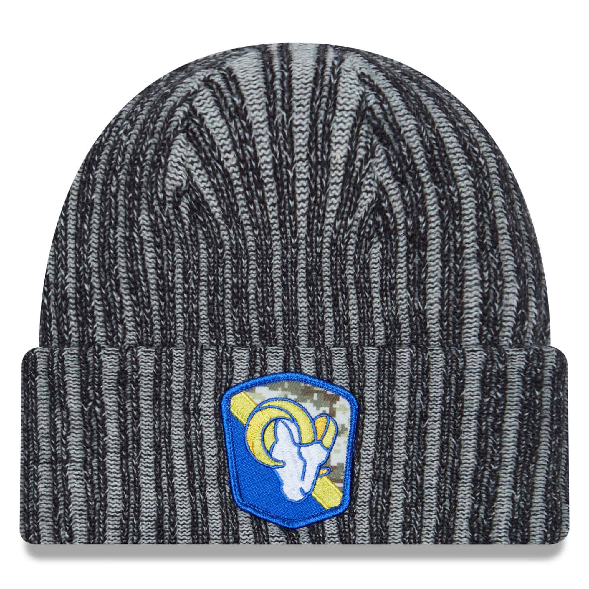 Los Angeles Rams 2023 NFL Salute to Service New Era Knit Hat