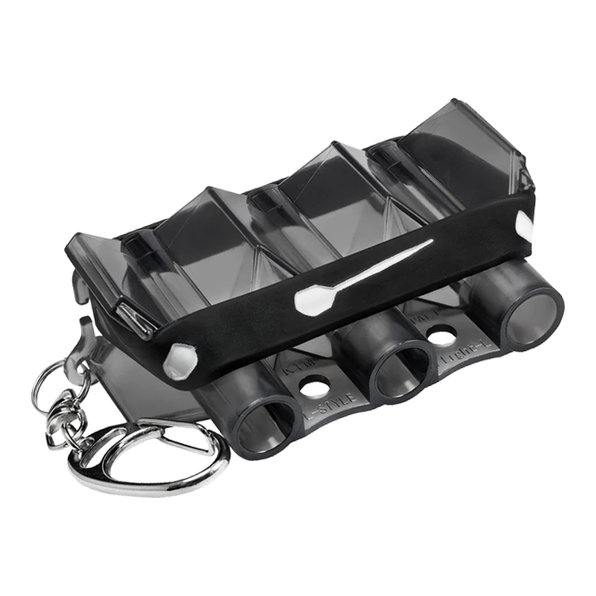 L-Style Krystal Flight Case - Clear Black