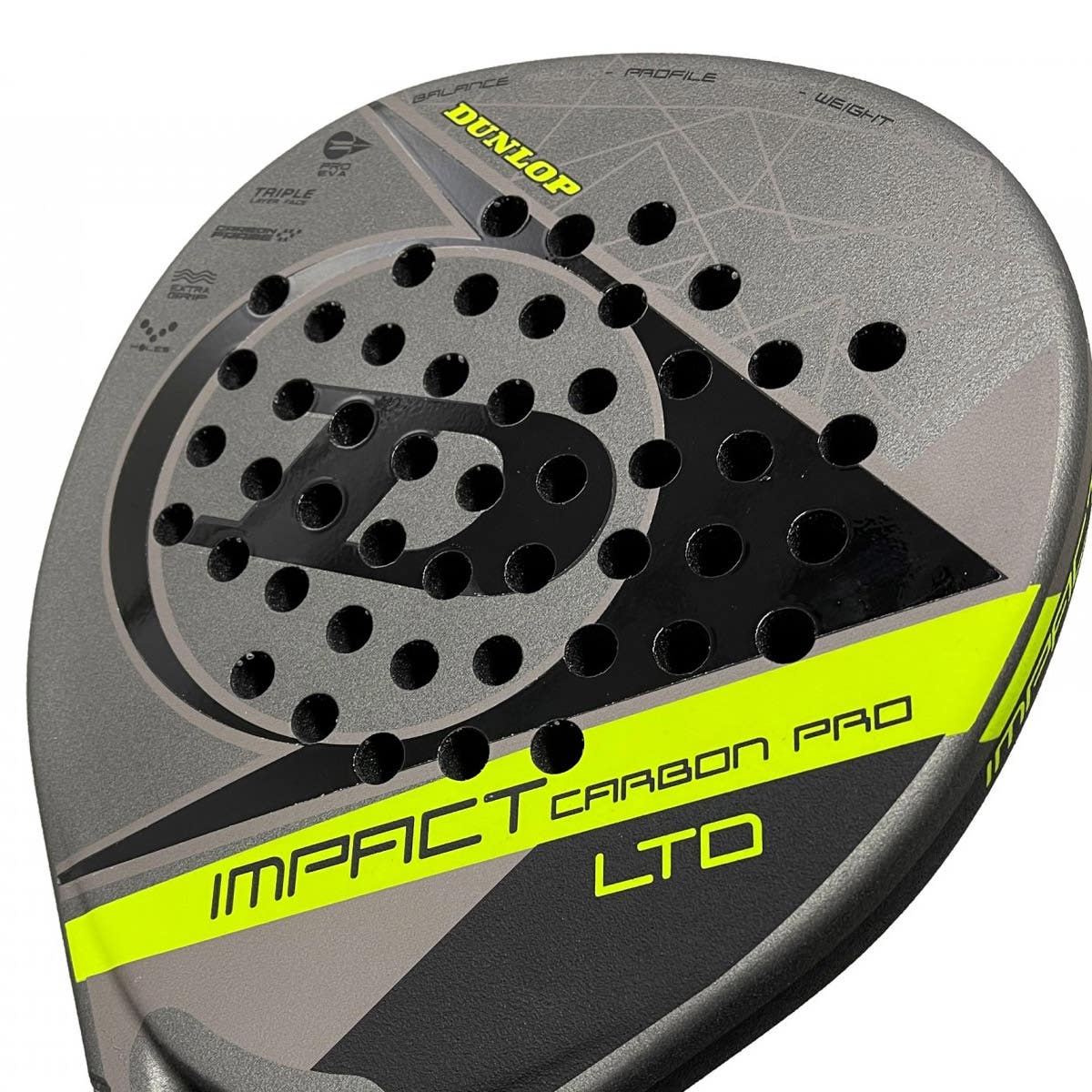 DUNLOP IMPACT CARBON PRO LTD YELLOW