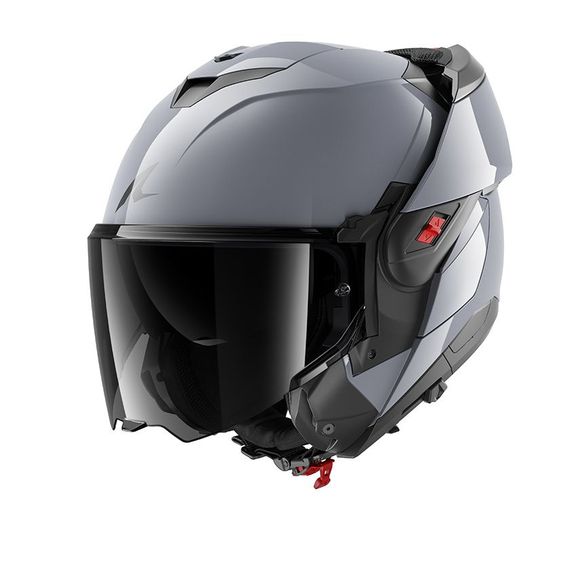 Shark OXO DARK SHADOW Modular Helmet - GrayRef: Sh1793-Gm