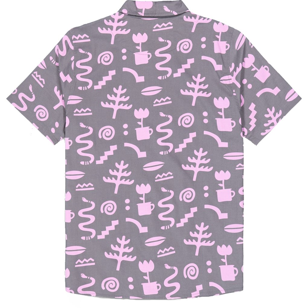 Picture Mataikona Shortsleeve Shirt Men - Snake Print