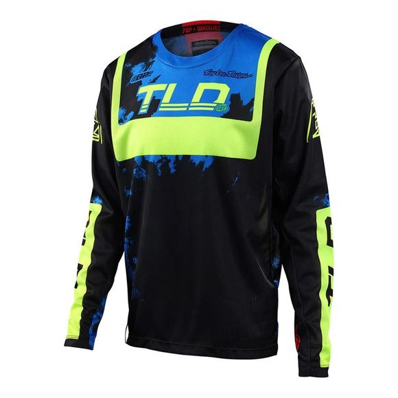 TroyLee design GP ASTRO 2024 cross jersey - Black / YellowRef: TRL0948