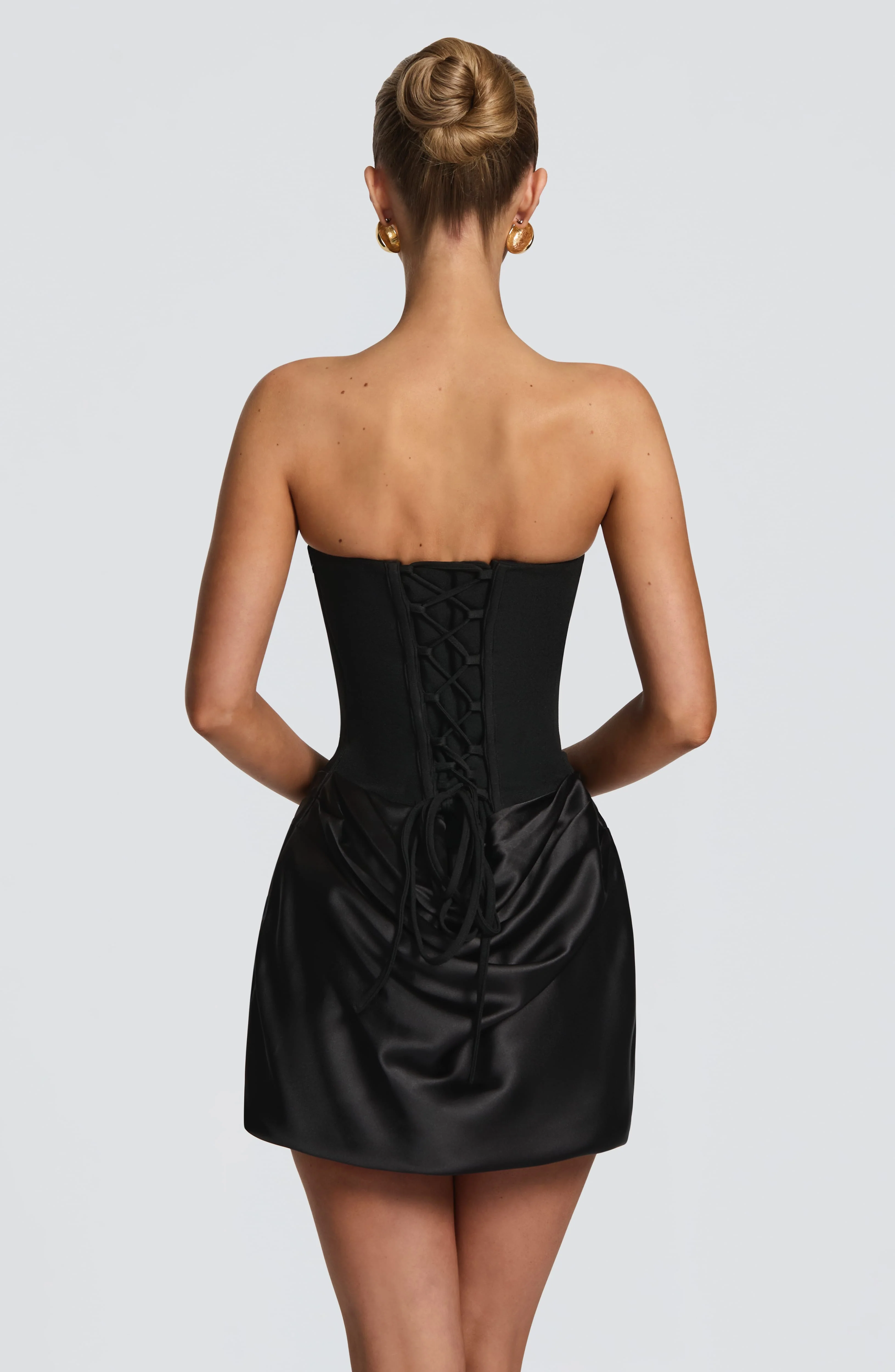Maggie Mini Dress - Black