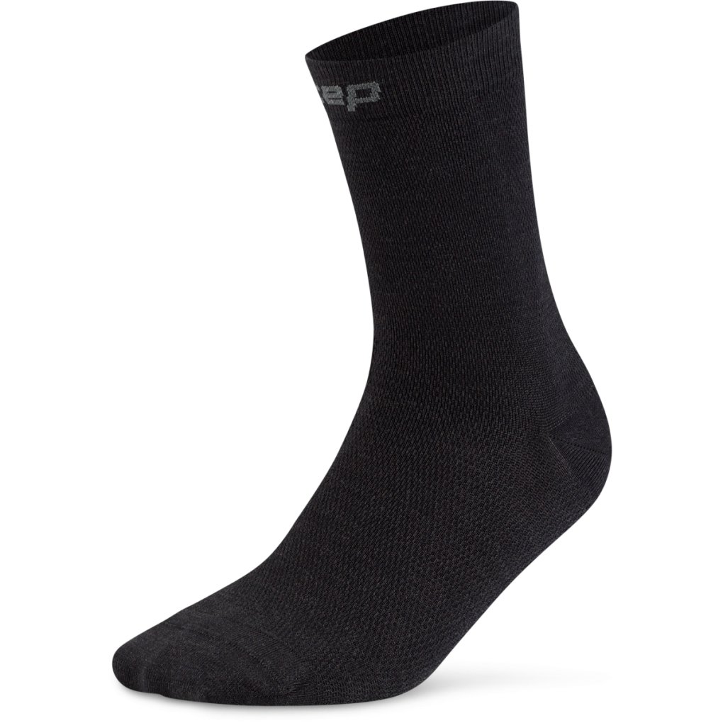CEP Core Allday Mid Cut Compression Socks Women - anthracite