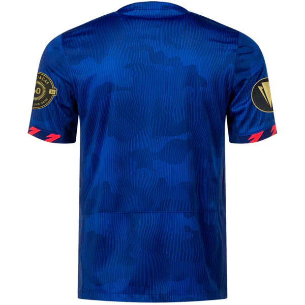 Mens United States Away Jersey w/ Gold Cup Patches 23/24 (Hyper Royal/Loyal Blue)
