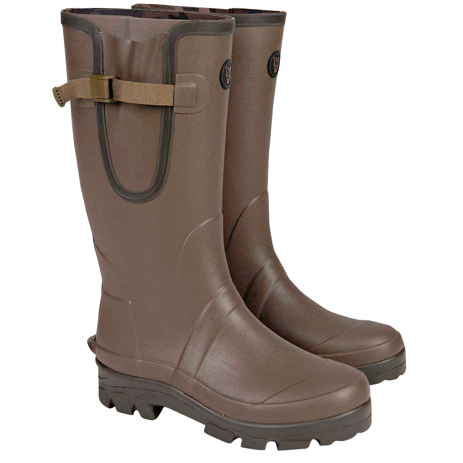 Fox Neoprene Lined Wellies Unisex (Camo\/Khaki)