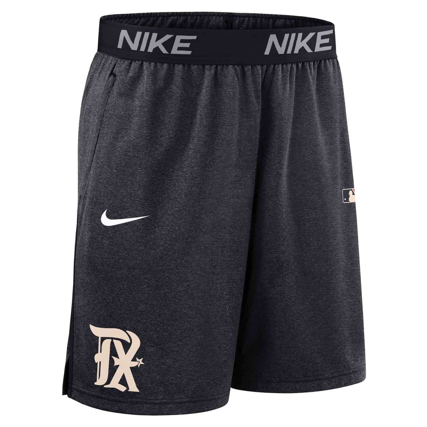 Texas Rangers 2025 City Connect MLB Authentic Nike Shorts Navy