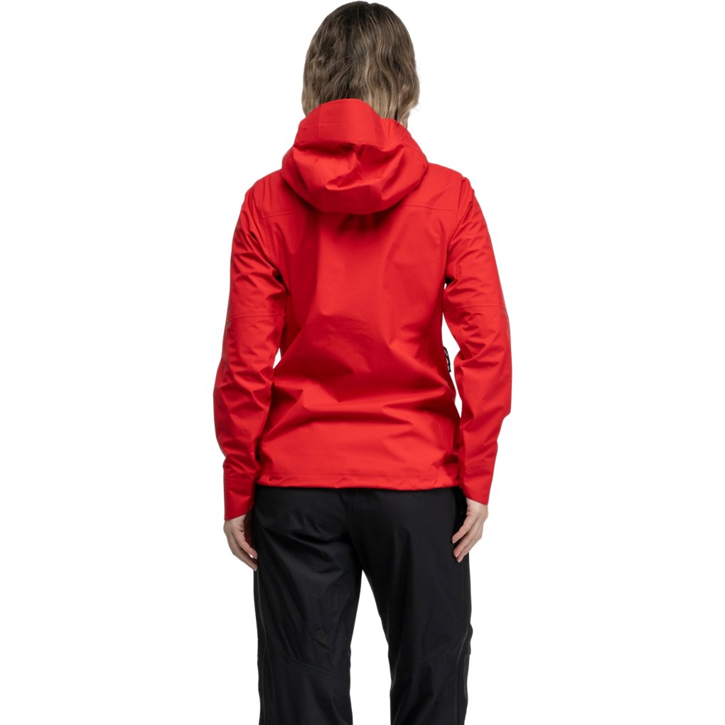 Bergans Rabot Light 3L Shell Jacket Women - fire red