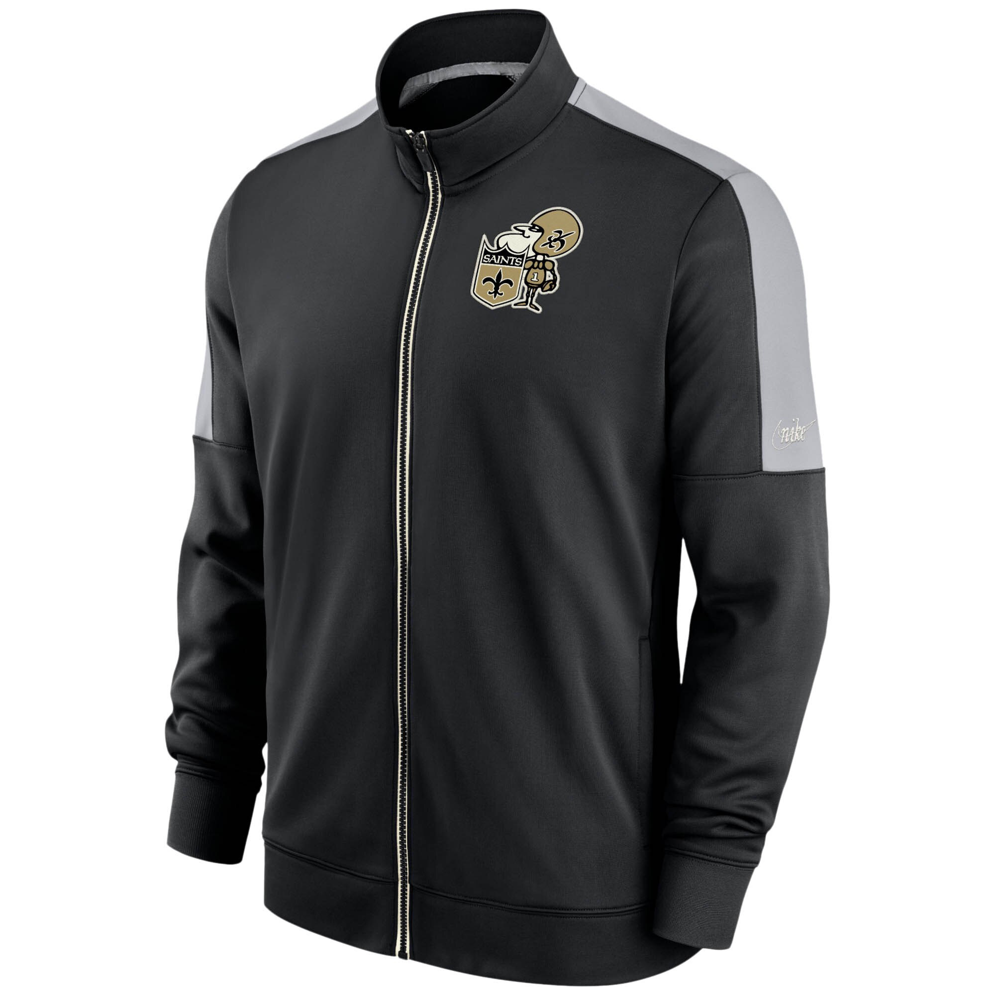 New Orleans Saints NFL Throwback Nike Track Jacket