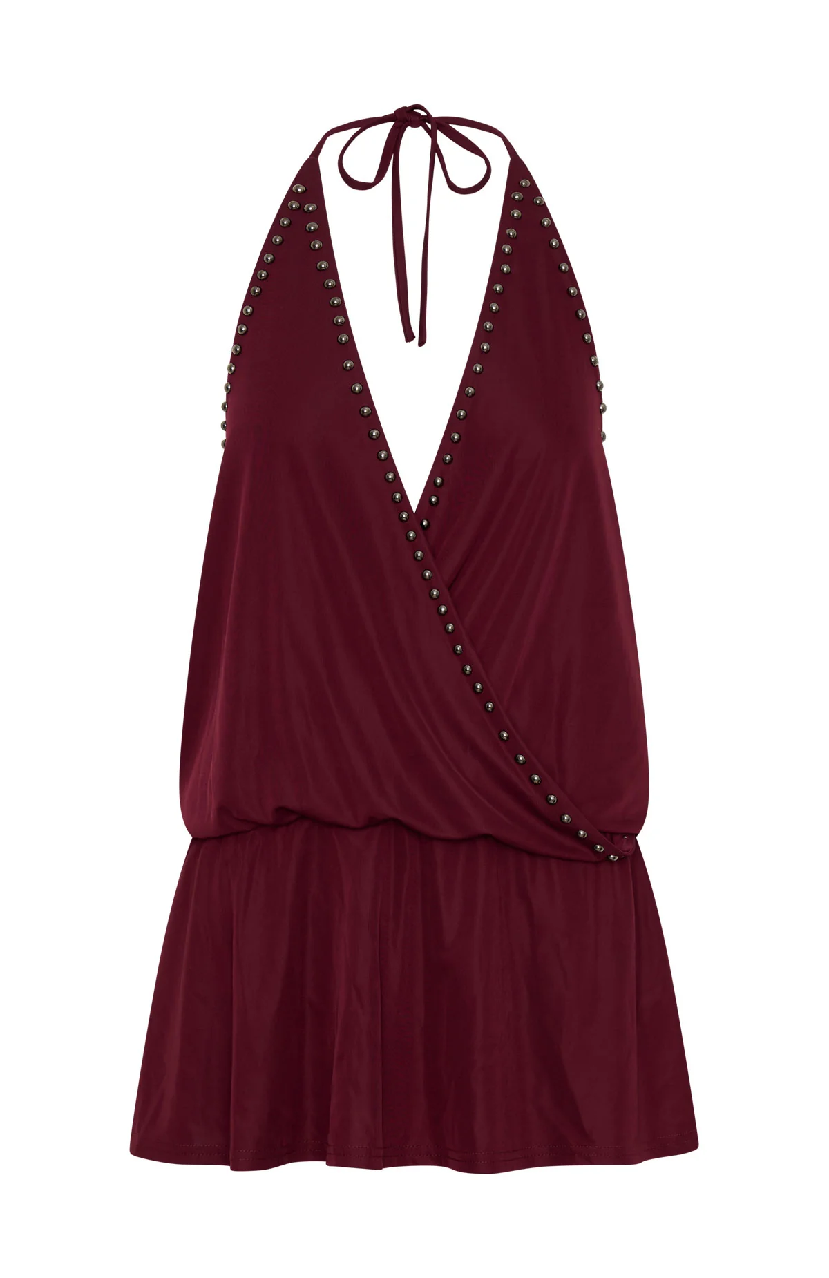 Favourite Moment Mini Dress Cherry Cola