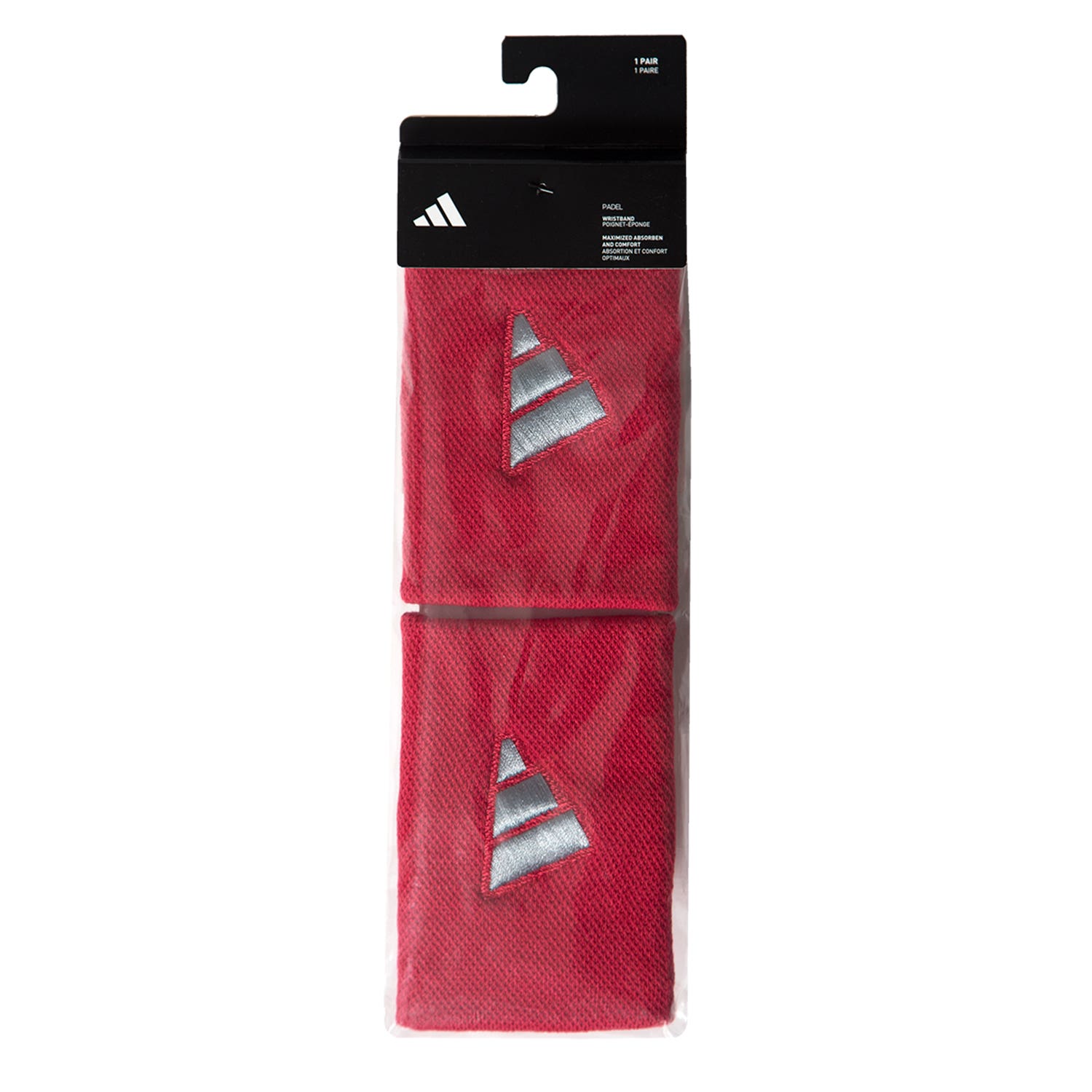 ADIDAS LONG WRISTBAND RED PAIR