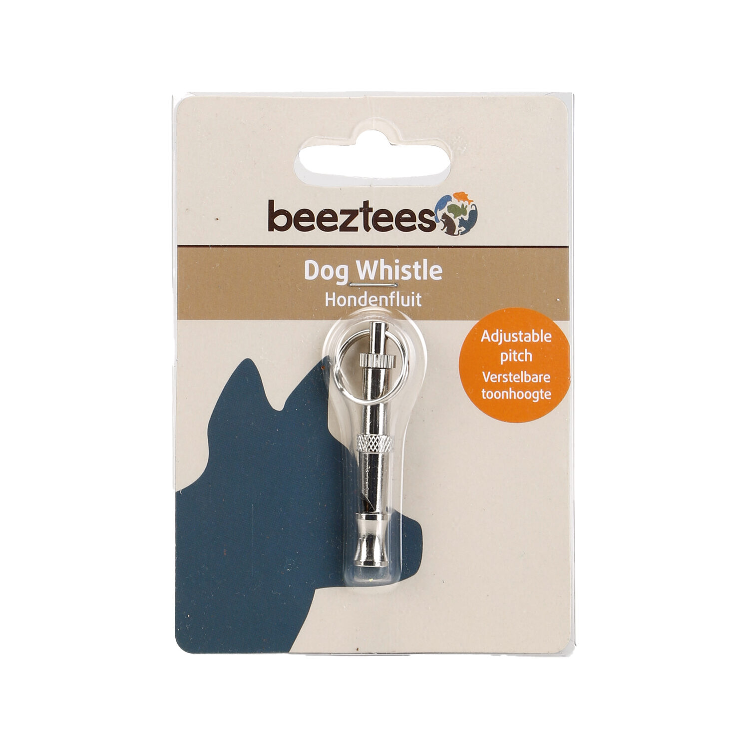 Beeztees Dog Whistle - Silver - 1 piece