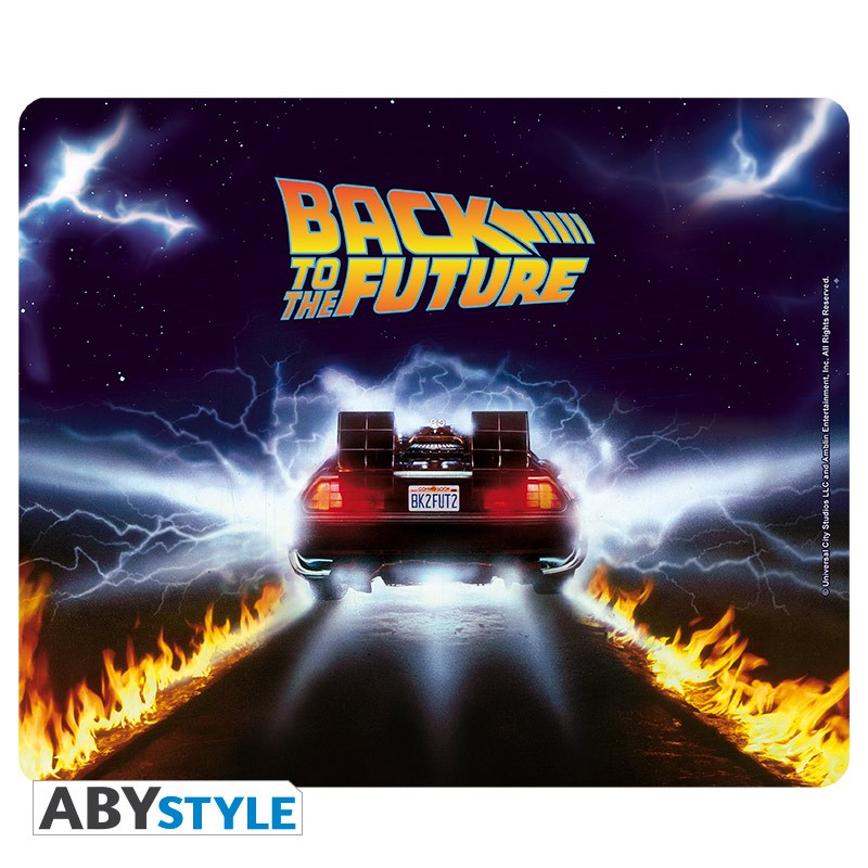 BACK TO THE FUTURE Flexible Mousepad DeLorean