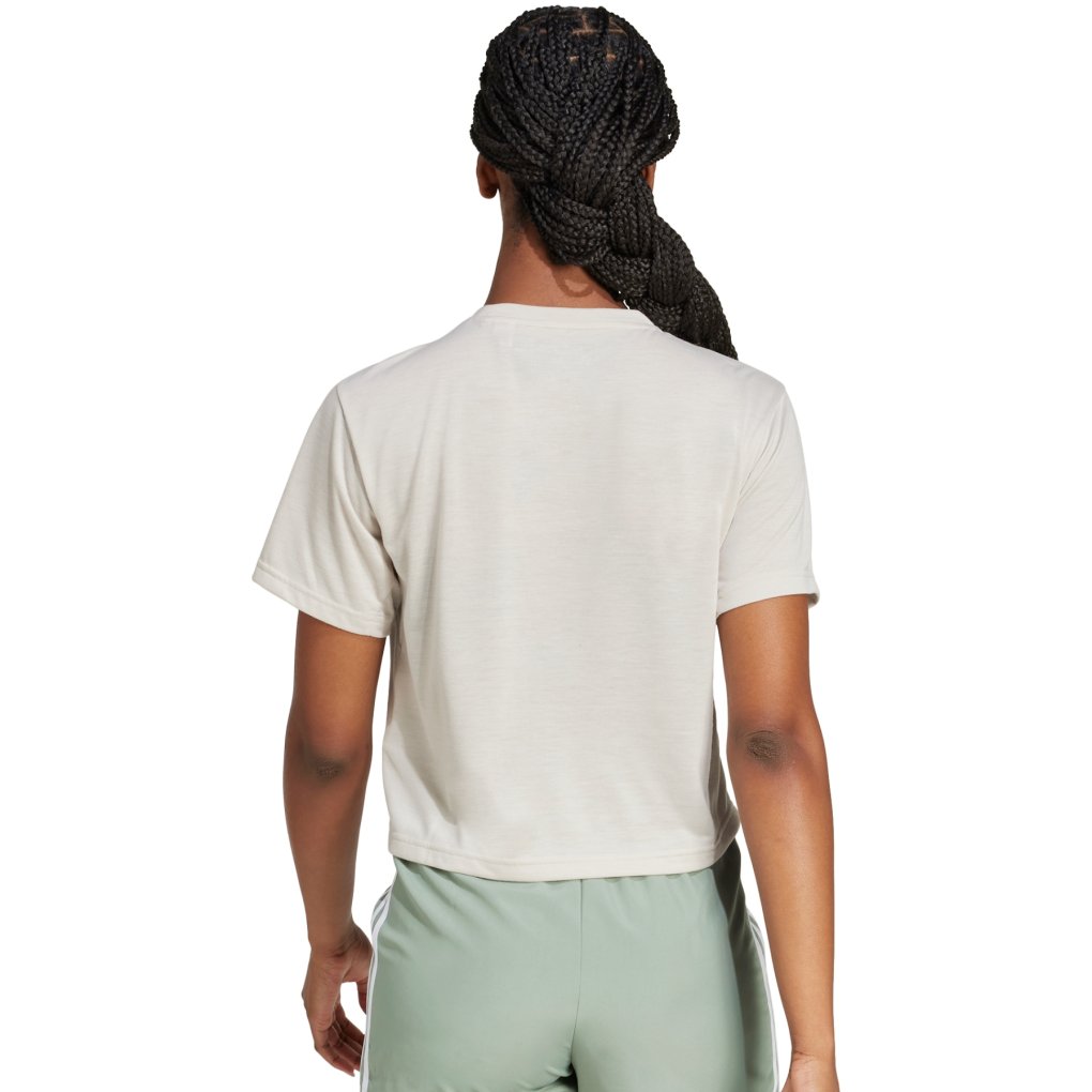 adidas Train Essentials Big Logo Performance Shirt Women - wonder alumina JM0630