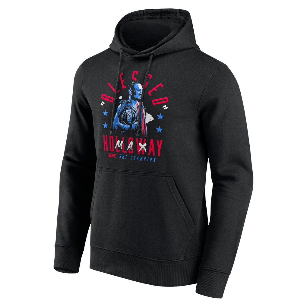 UFC Max Holloway Blessed BMF Champion Hoodie - Black - Mens