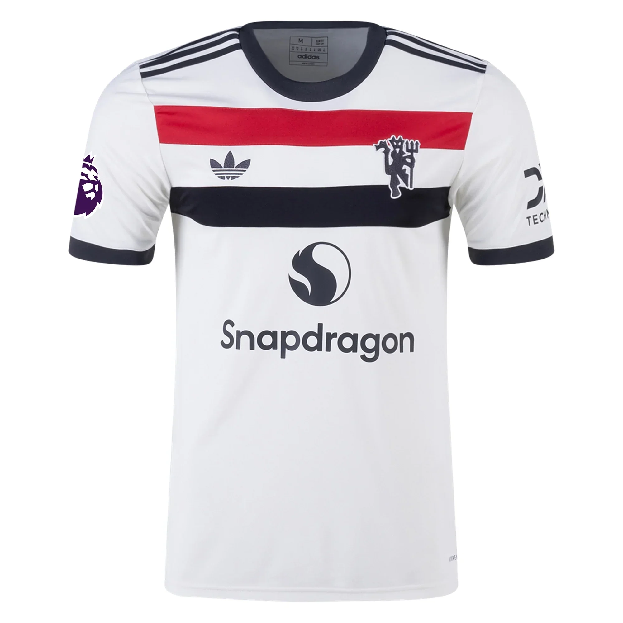 Manchester United Third Jersey w/ EPL Patch 24/25 (Off White)