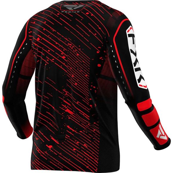 FXR PODIUM CHILDREN'S 2026 cross jersey - Black / RedRef: FXR0877