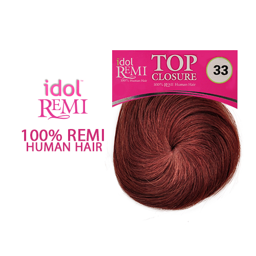 IDOL Remy Human Hair Weave Top Closure