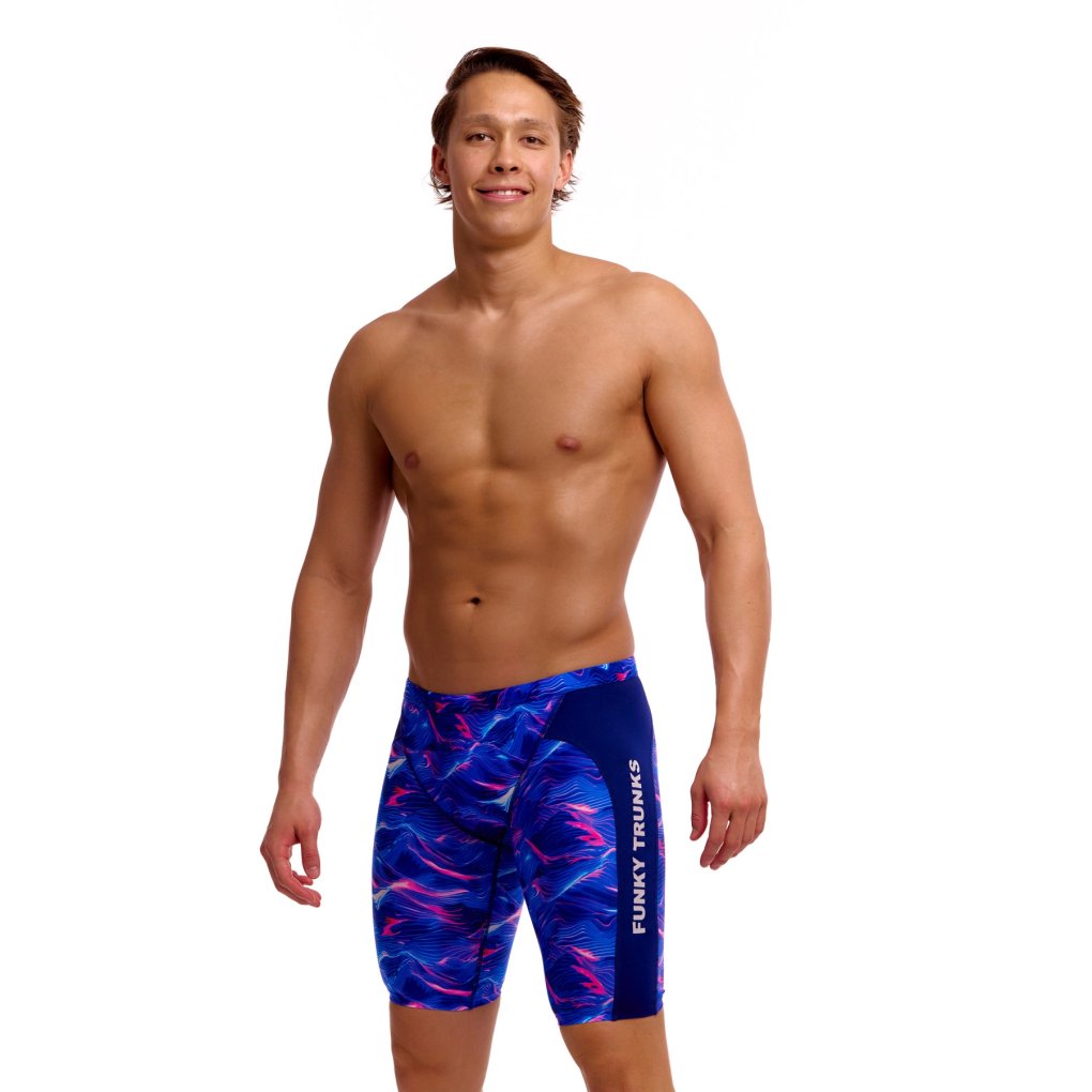 Funky Trunks Training Eco Swim Jammers Men - Rising Tide