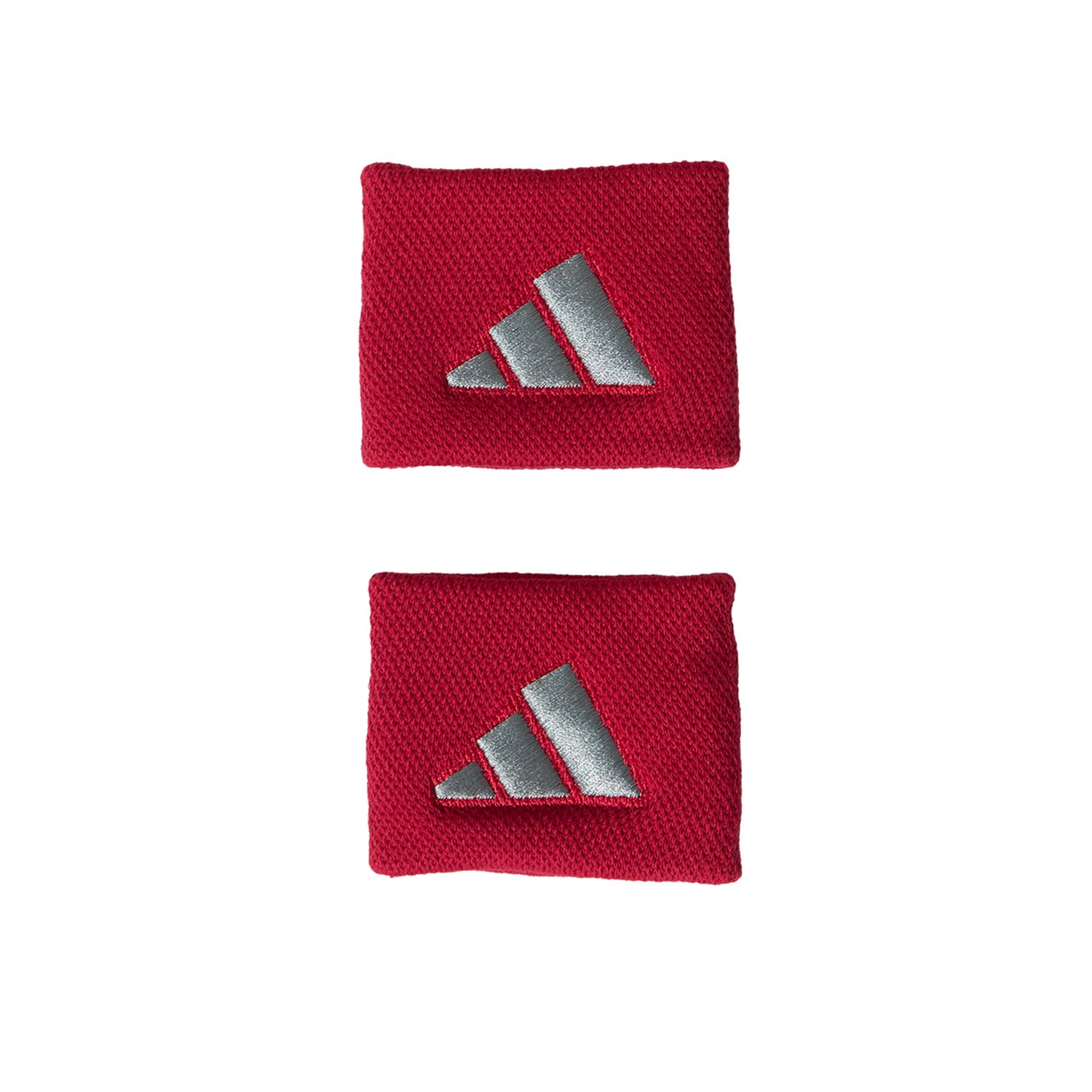 PAIR OF ADIDAS S WRISTBANDS RED