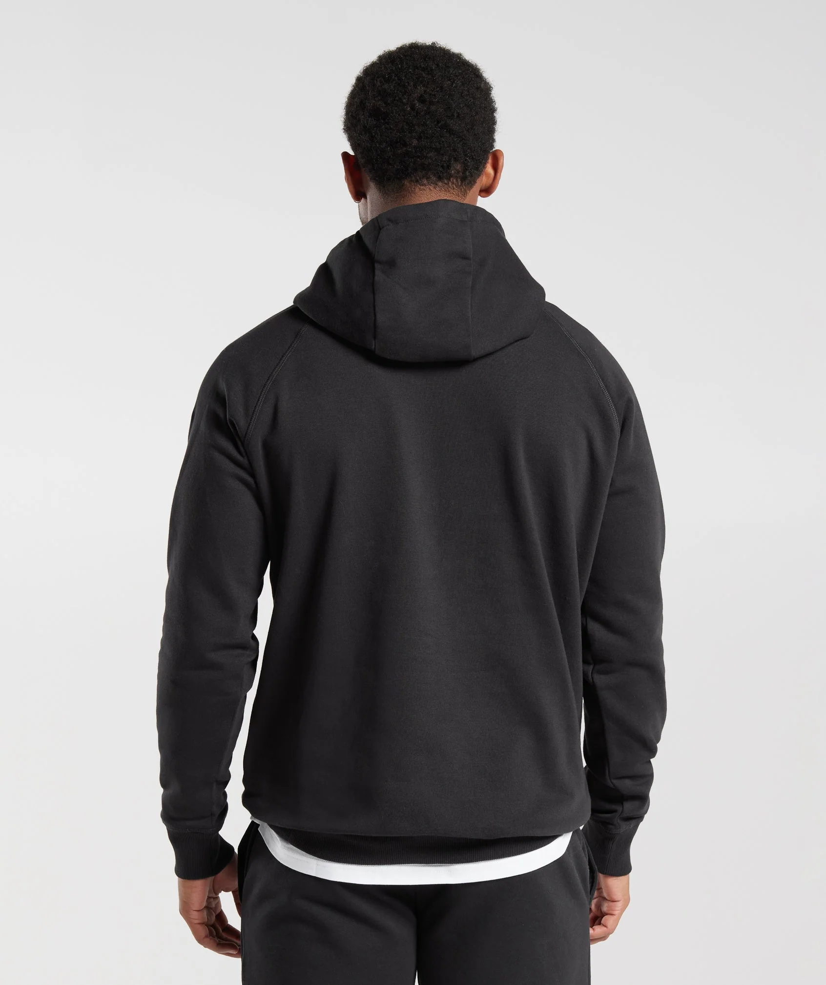 Crest Hoodie Black