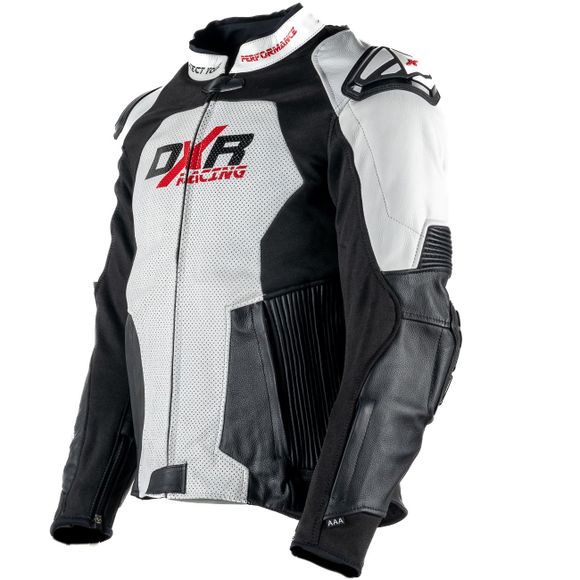 Dxr Orcus - White Motorcycle JacketRef: DXR0901