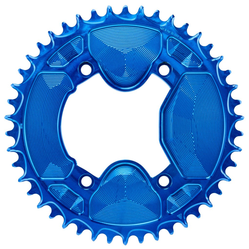 Alugear AERO Chainring - Gravel | 4x BCD 110 (Shimano GRX) | 1x 11/12s - round | black