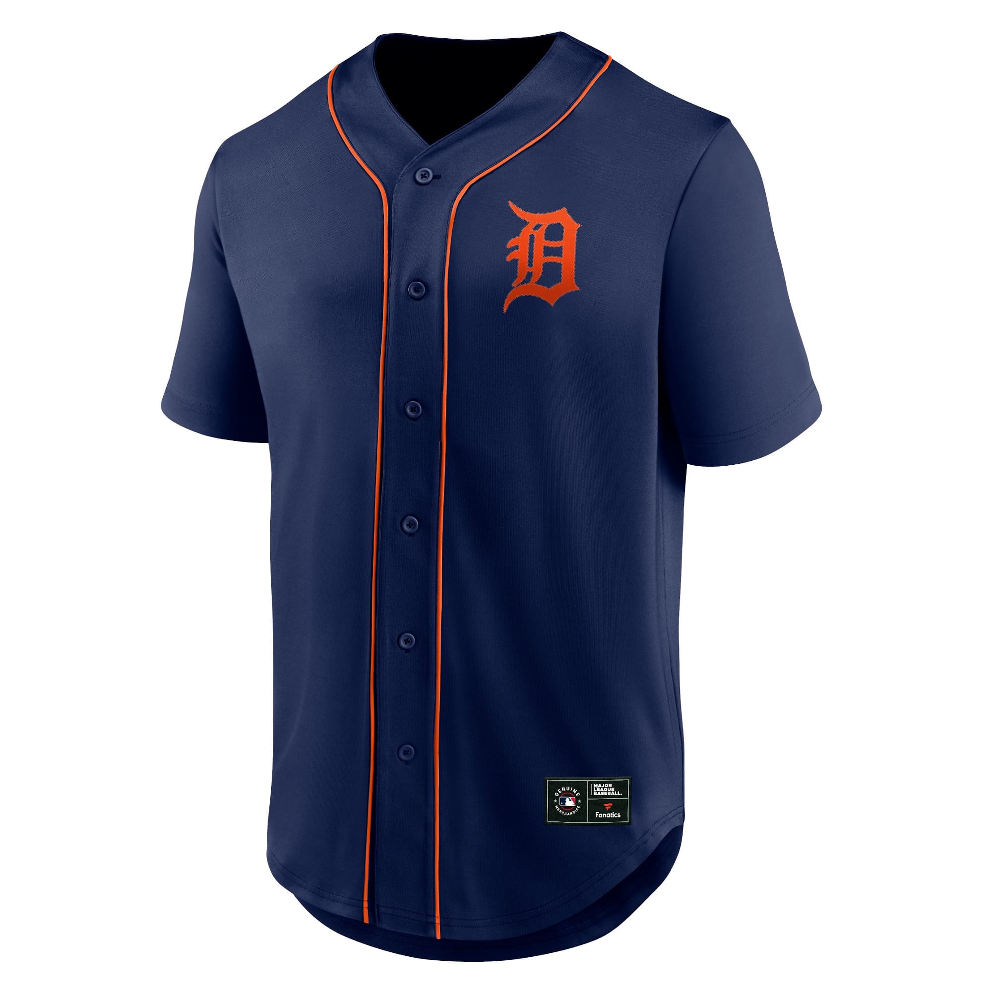 Detroit Tigers Fanatics Foundation MLB Fan Jersey Navy