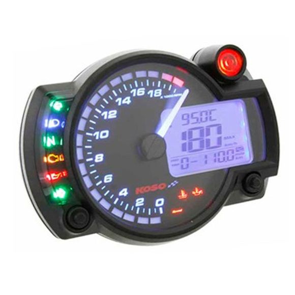 Compteur Digital Koso RX2N+ Gp style Multifonctions universel UniverselRef : 4491363 / 1101936