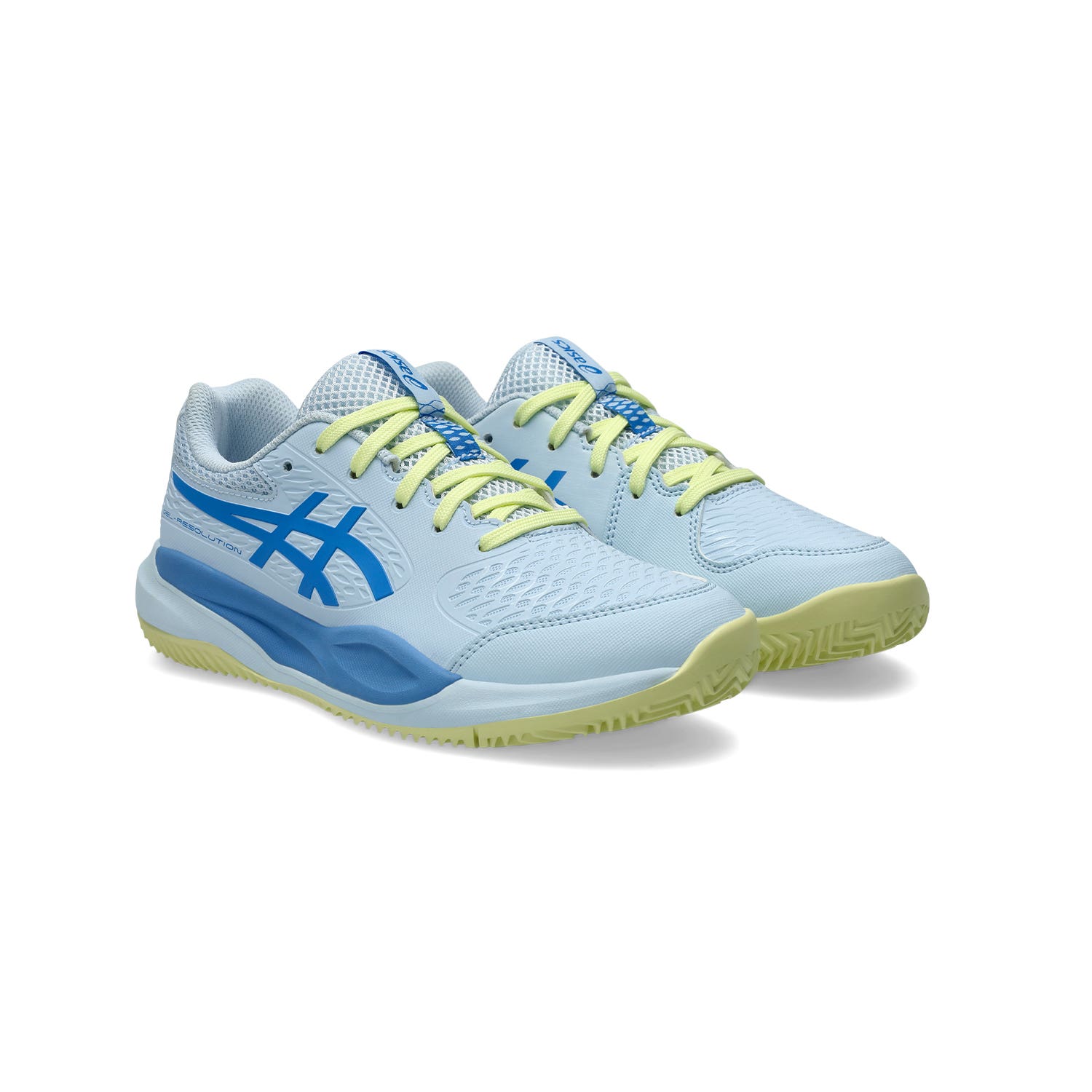 ASICS GEL-RESOLUTION X GS CLAY 1044A080-401 JUNIOR BLUE