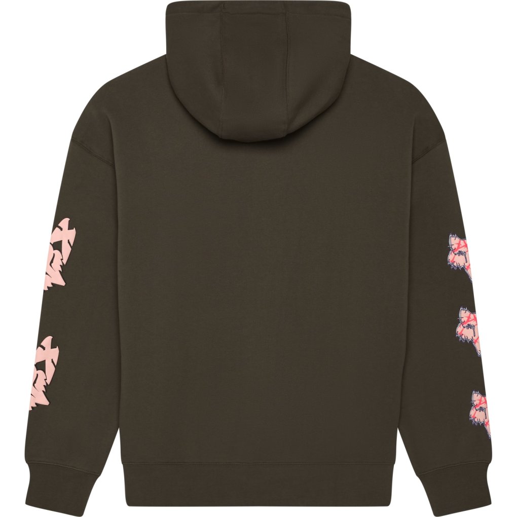 FOX Pro Circuit Oversized Fleece Hoodie Men - military