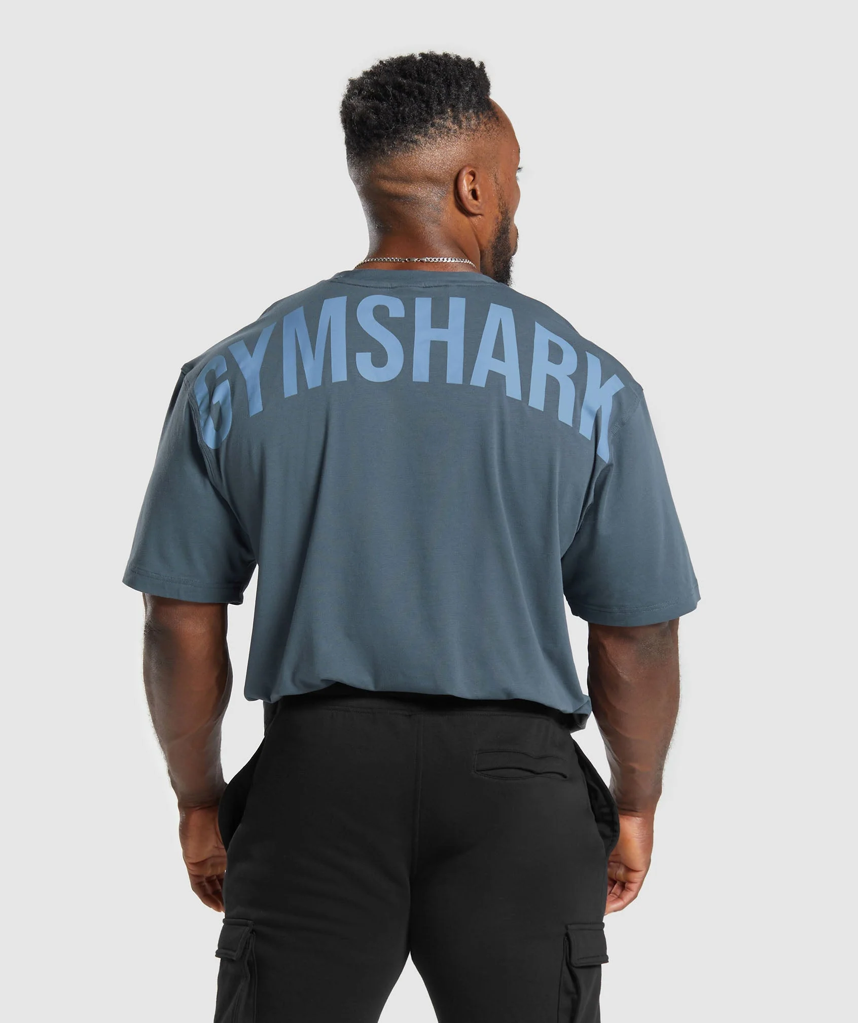 Power T-Shirt Titanium Blue