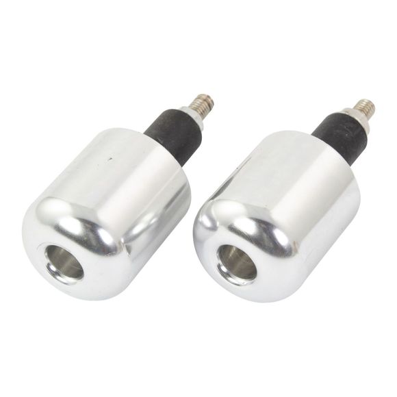 Bike It Universal Handlebar Ends - GrayRef: BIK0296