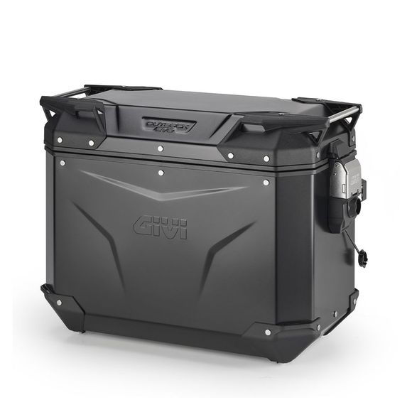 Givi Trekker Outback Evo Smart 44 Liter (Right Rating) Suitcase Without Barrel - Black Universal - BlackRef: GI2362 / OBKEV44BR