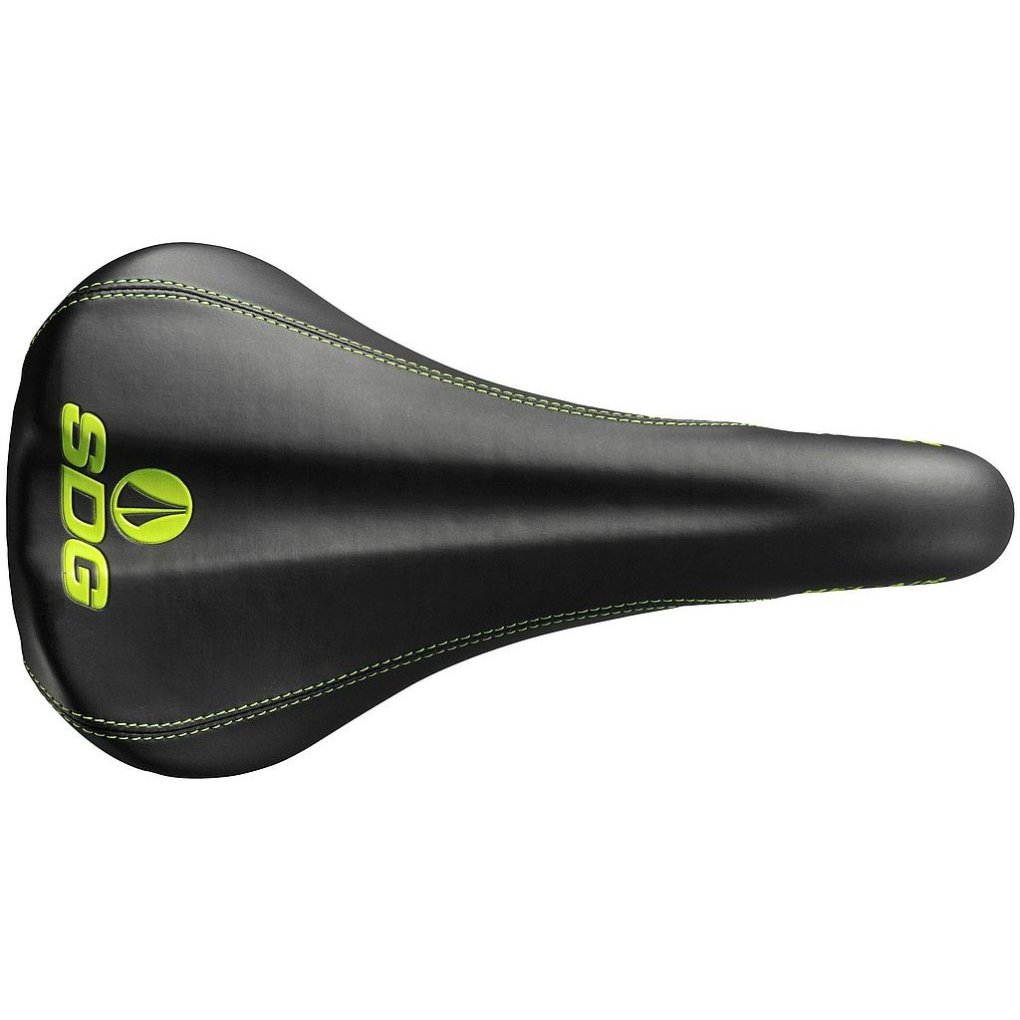 SDG Bel-Air RL Steel Saddle - black/green