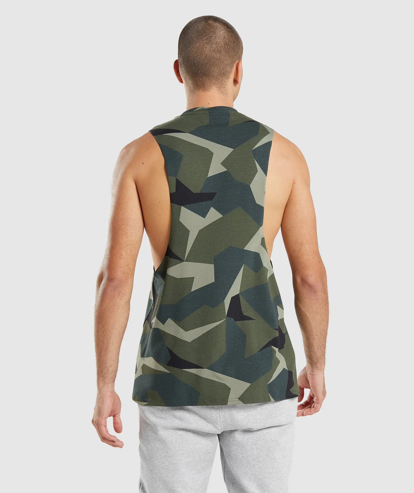 Critical Drop Arm Tank Green Print