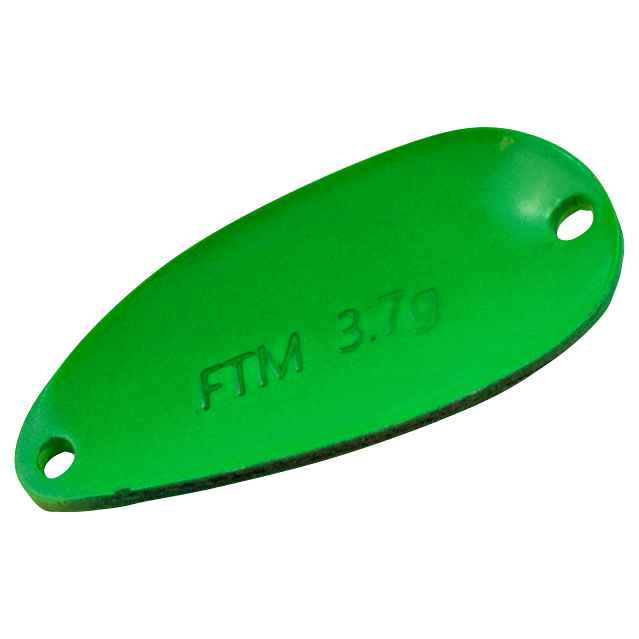 FTM Trout Spoon Bee (Green\/Yellow, Green UV)