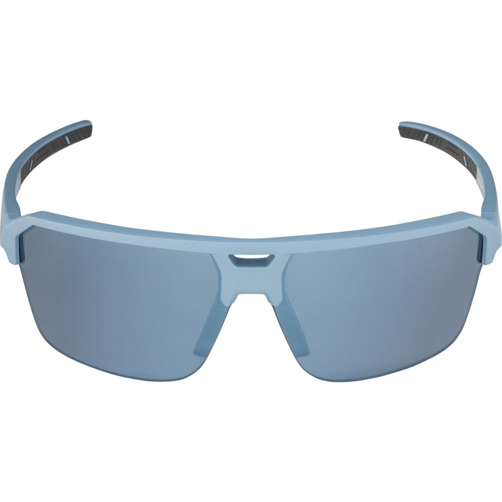 Alpina Swift HR Glasses - smoke-blue matt/mirror blue
